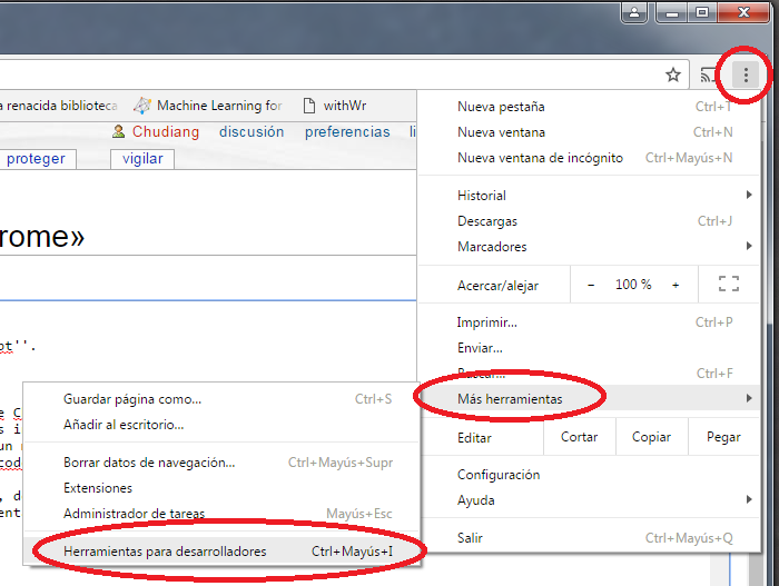 Depurar javascript con Chrome - ChuWiki