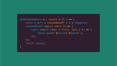 Javascript Array and Object destructuring with ES6 - Weichie.com